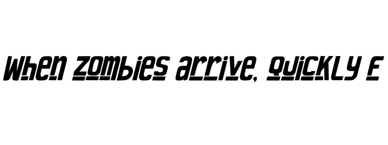 Homie Waves Italic preview