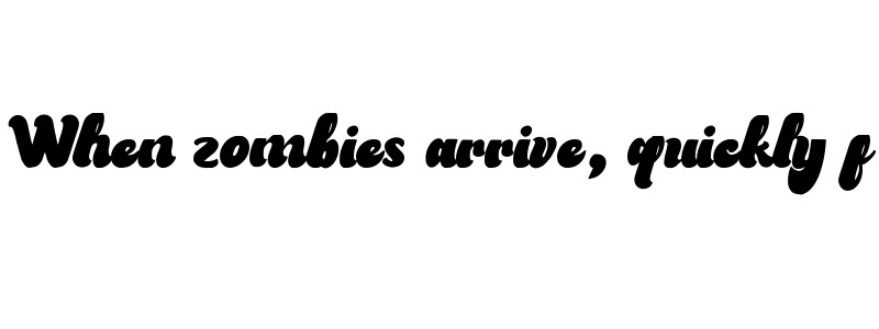 Hearty Letter Regular preview