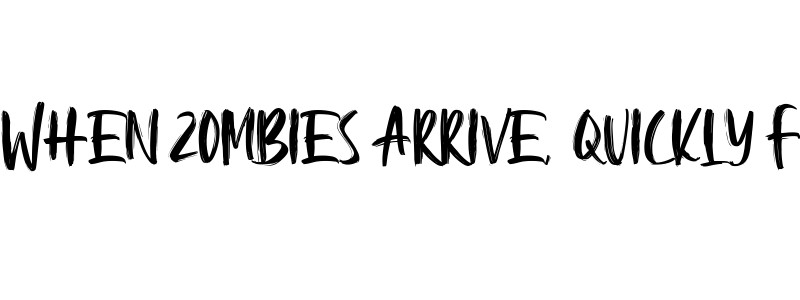 Hogla Brush Regular preview