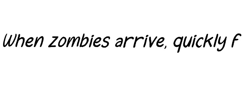 Christmas Chalk Italic preview