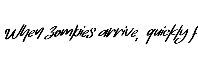 Spooky RiotsItalic preview