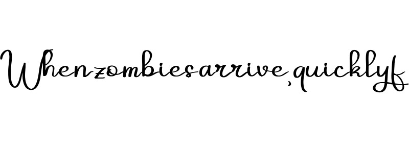 Authentic Type preview